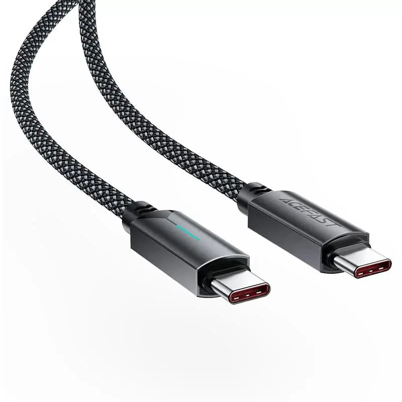 Дата кабель Acefast C19-03 Type-C to Type-C 60W (1.2m) Black - фото 4