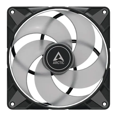 Вентилятор 140 мм, Arctic P14 PWM PST A-RGB, Black, 140х140х27 мм, PWM, ARGB підсвічування, 0-1900 об/хв, 4-pin, гідравлічний підшипник (ACFAN00239A) - фото 2
