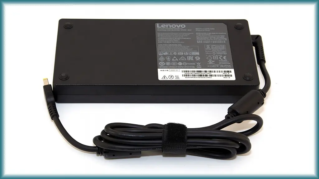 Блок живлення для ноутбука Lenovo 20V 11.5A роз'єм прямокутний з центр. піном ORG - фото 2