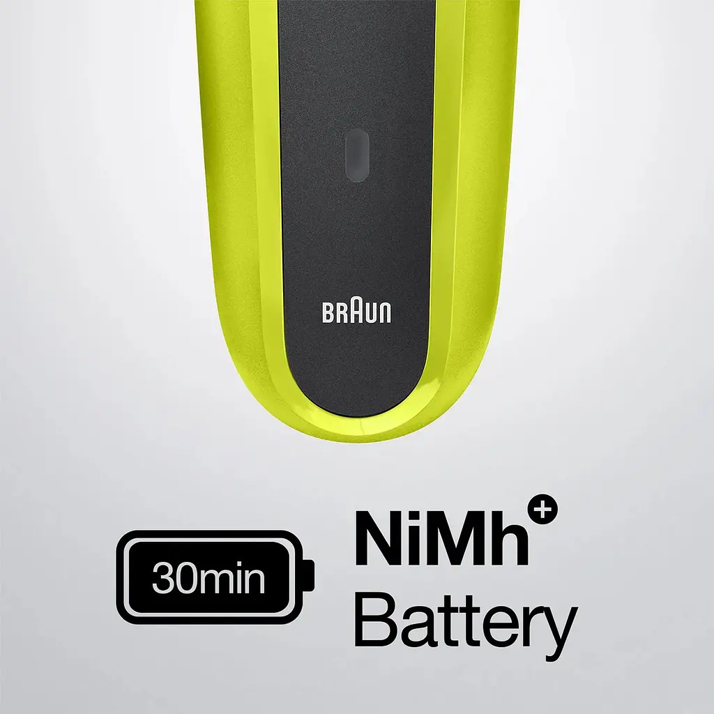 Електробритва Braun Series 3 300BT Black/Green - фото 6