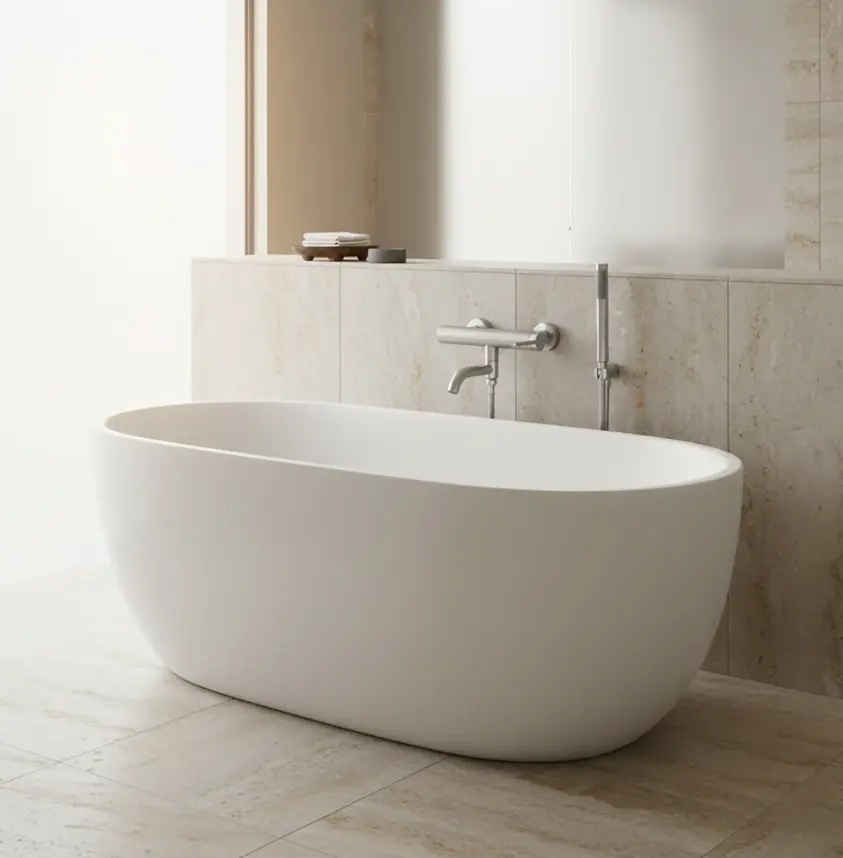 Змішувач для ванни Rea Argon nickel brushed REA-B6452 - фото 2