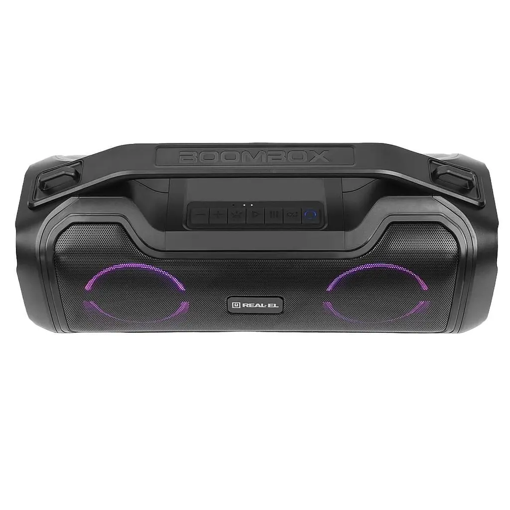 Портативна акустика Real-EL X-747 Black (X-747 Black) - фото 2