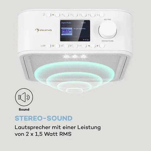 Кухонное радио Auna Sound Maötre DAB Küchenradio (10037437) - фото 4