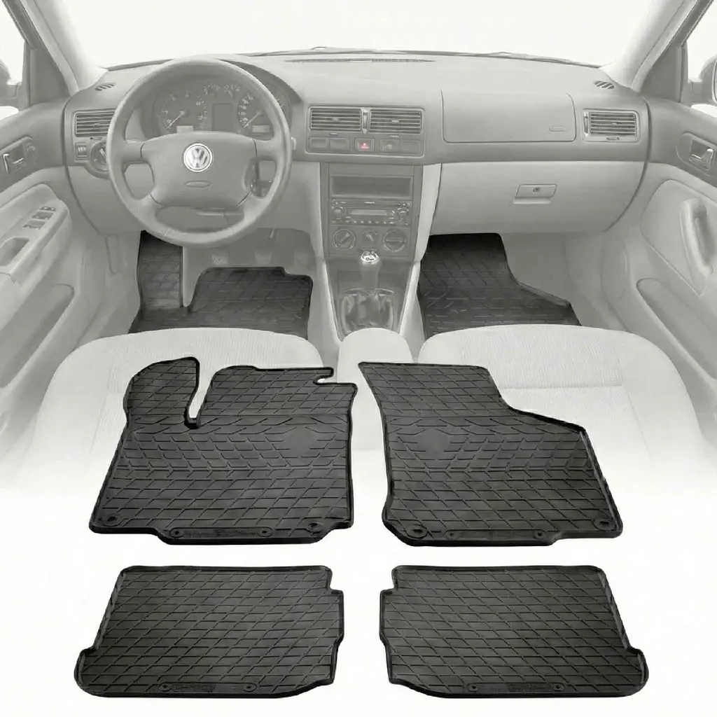 Автомобільні килимки у салон для Volkswagen Bora 1998-2005 4 шт