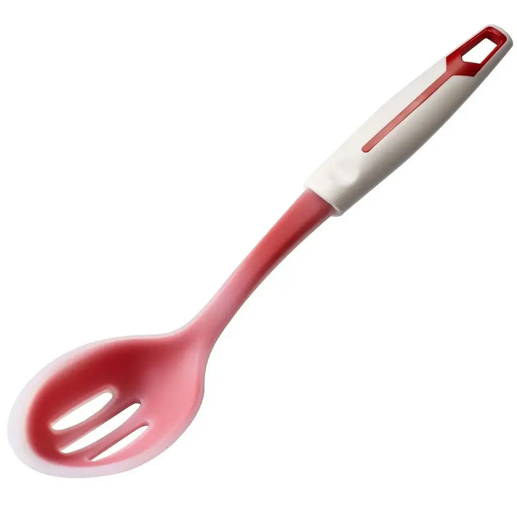 Ложка з прорізами Gipfel Motive 32.5х6.5х5 см рожева (2869)