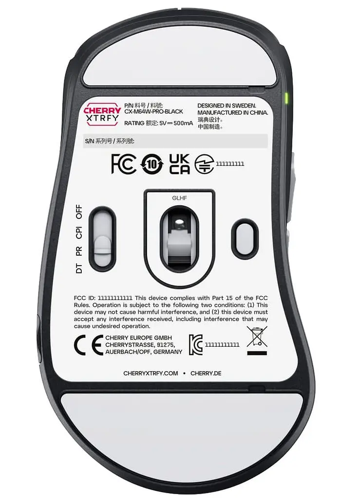 Мышь Cherry Xtrfy Xtrfy M64 PRO Black (CX-M64W-PRO-BLACK) - фото 5
