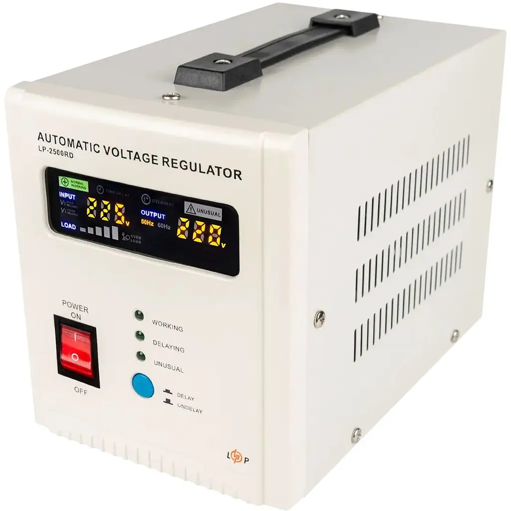 Стабілізатор напруги LogicPower LP-2500RD (1500 Вт / 7 щаблів) - фото 3