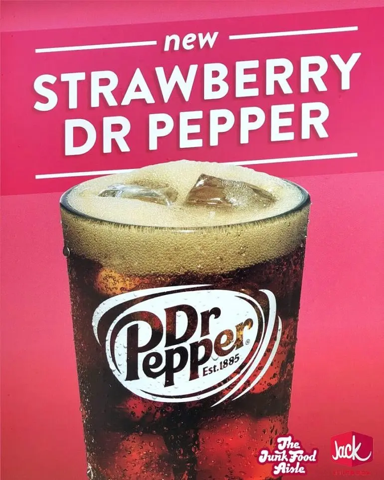 Газований напій Dr Pepper Strawberry Cream Soda 355 мл - фото 2