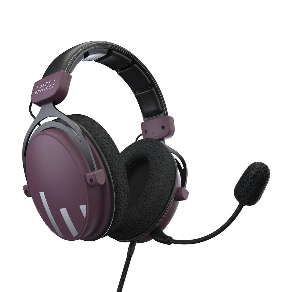 Гарнітура Dark Project Gaming HS4 Wired Purple/Black (DPO-HS-5004) - фото 7