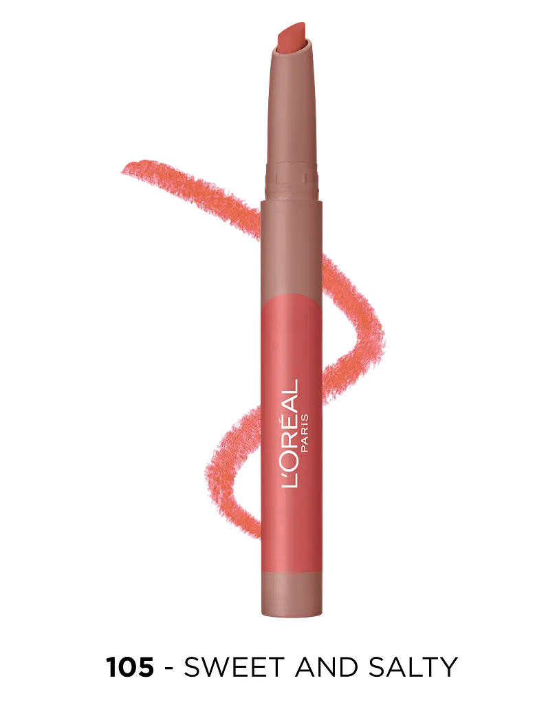 Помада-олівець для губ L'Oréal Paris Matte Lip Crayon, відтінок 105 (Персиковий), 1,3 г (A9975400) - фото 2