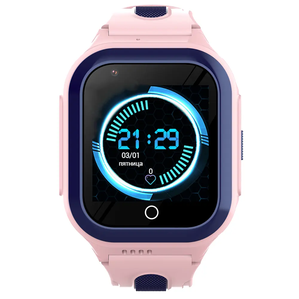 Дитячий GPS годинник SparkLine SL-10D Android 8.1 Pink (sl10d) - фото 2