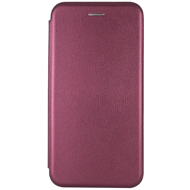 Кожаный чехол-книжка Epik Classy для Samsung Galaxy A27 Бордовый