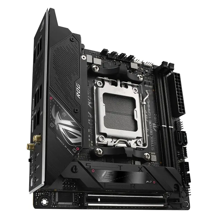 Материнская плата ROG STRIX B650E-I GAMING WIFI sAM5 B650 2xDDR5 M.2 HDMI Wi-Fi BT mITX Asus teh0018954 - фото 6