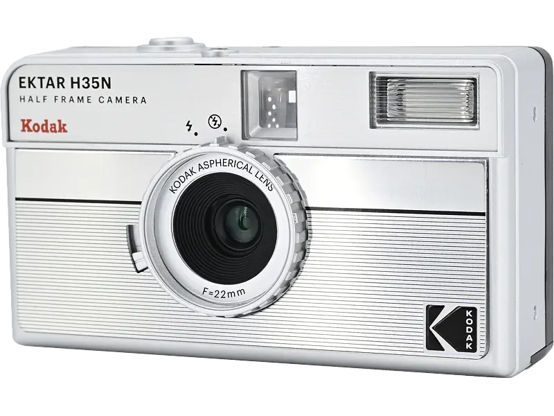 Плівкова фотокамера Kodak EKTAR H35N Camera Striped Silver - фото 2