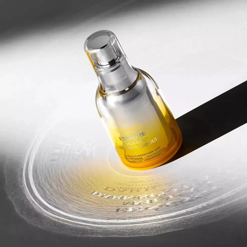 Сироватка освітлююча проти пігментних плям з екзосомами Exosome Mela-Glu Dark Spot Ampoule APOTHE 30 мл - фото 3