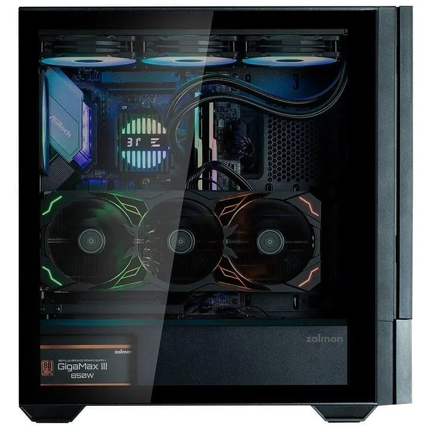Корпус Zalman Z10 DS ATX Black (Z10DSBLACK) без блока питания - фото 13