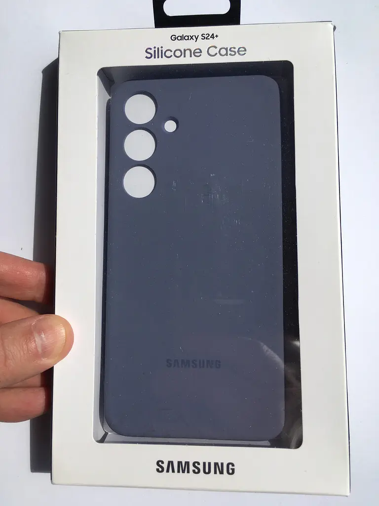 Оригінальний силіконовий чохол для Samsung Galaxy S24 Plus (S926) Silicone Case Violet EF-PS926TVEGWW - фото 2