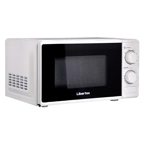 Мікрохвильова піч Liberton LMW-2707, White, 700W, 20 л, рівні потужності 9, розморожування за вагою, таймер 30 хв - фото 2