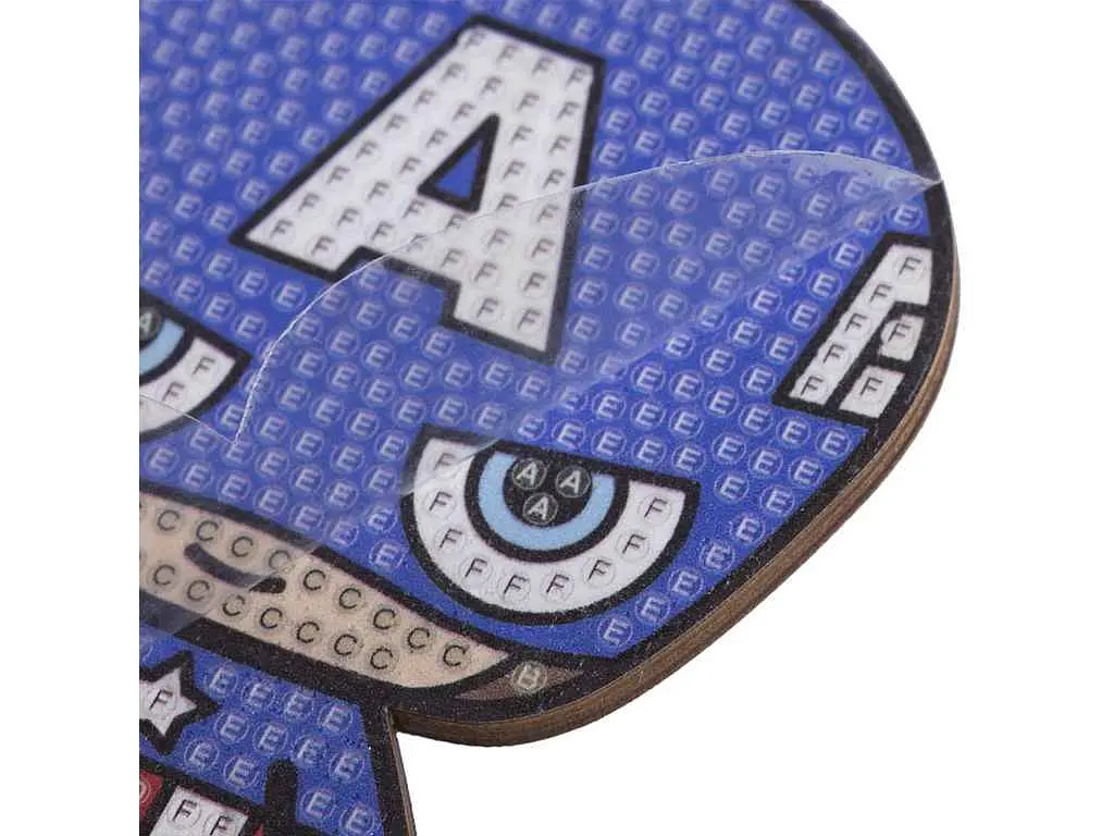 Набір для творчості CRYSTAL ART "Капітан Америка" арт.CAFGR-MCU005 - фото 4