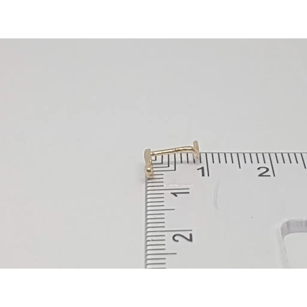 Золота сережка-пірсинг Dear в ніс Dear. 1027 - фото 5