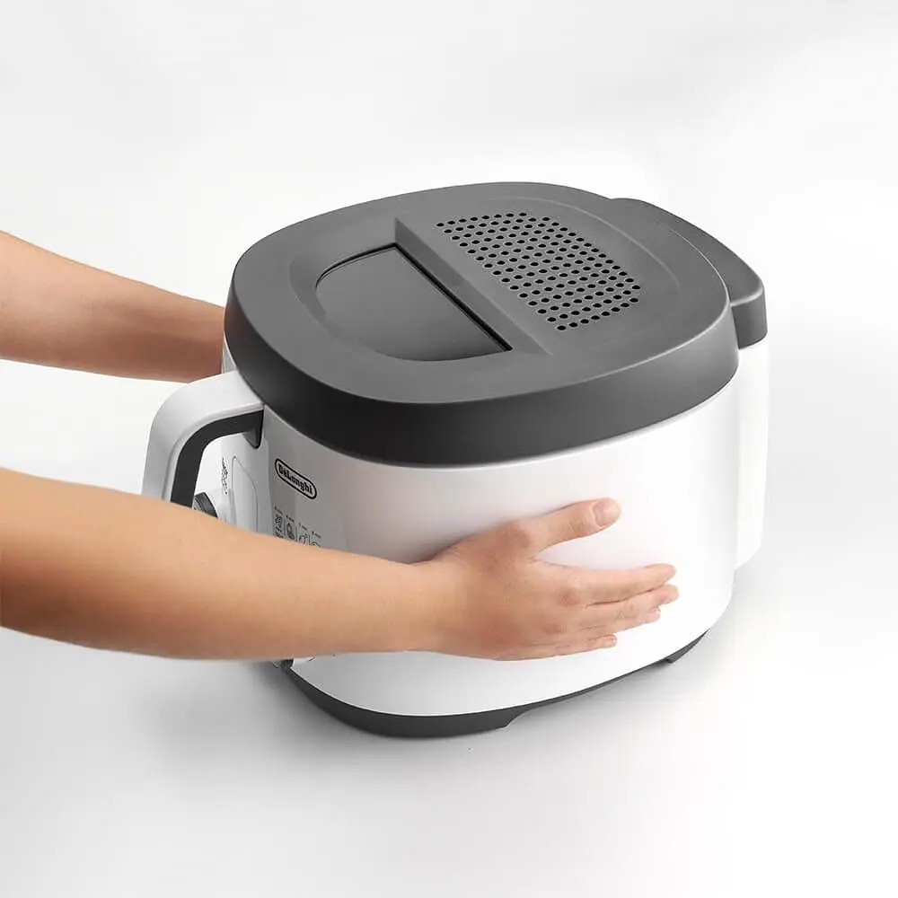 Фритюрниця DeLonghi FS 3053 W (125004902) - фото 4