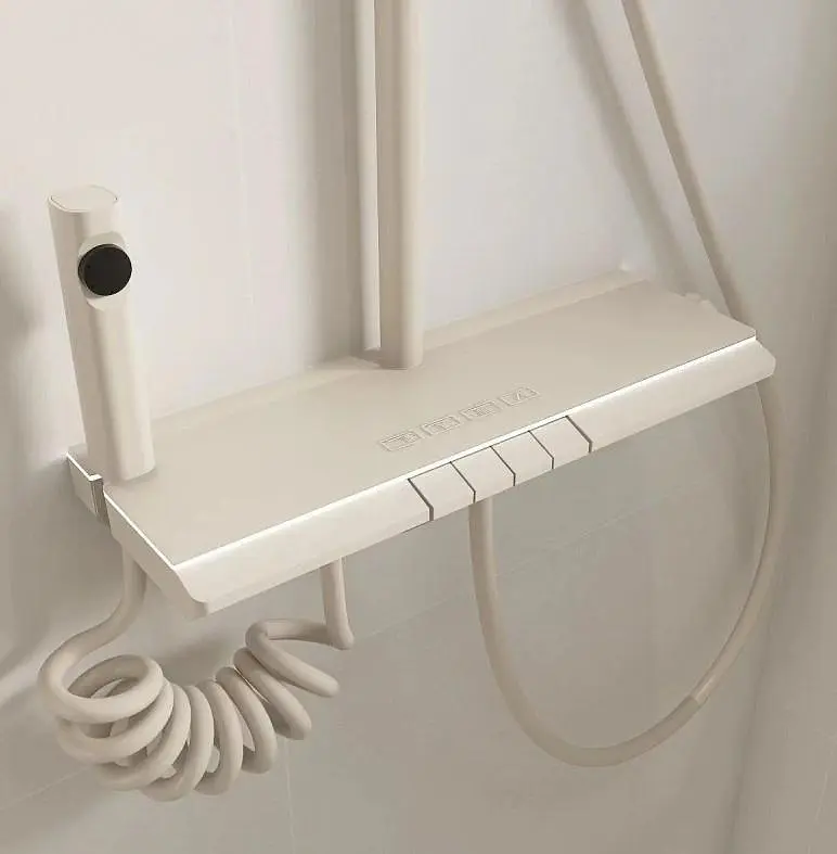 Душова система Dusel Note White (233889000), Білий матовий - фото 3