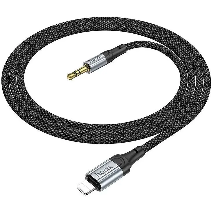 Кабель конвертер для iPhone - Hoco UPA26 Fresh digital audio conversion cable - 3.5 - Lightning - фото 3
