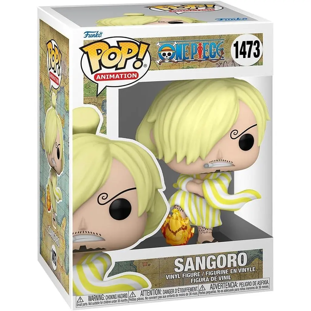 Фигурка Funko Pop Ван Пис Санджи One Piece Sanji 10 см OP S 1473 - фото 3