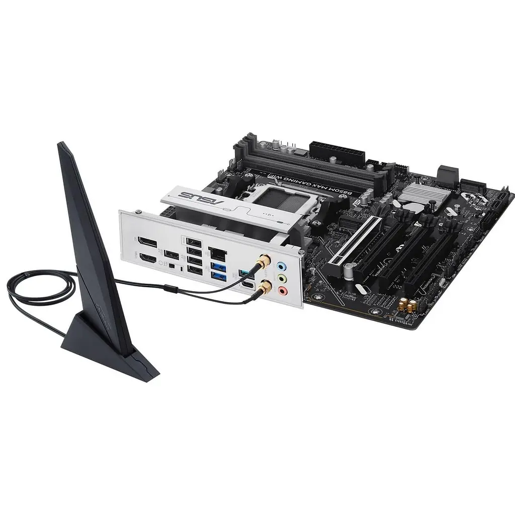 Материнська плата ASUS B850M MAX GAMING WIFI (B850M MAX GAMING WIFI) (Socket AM5, AMD B850, Micro-ATX) - фото 4
