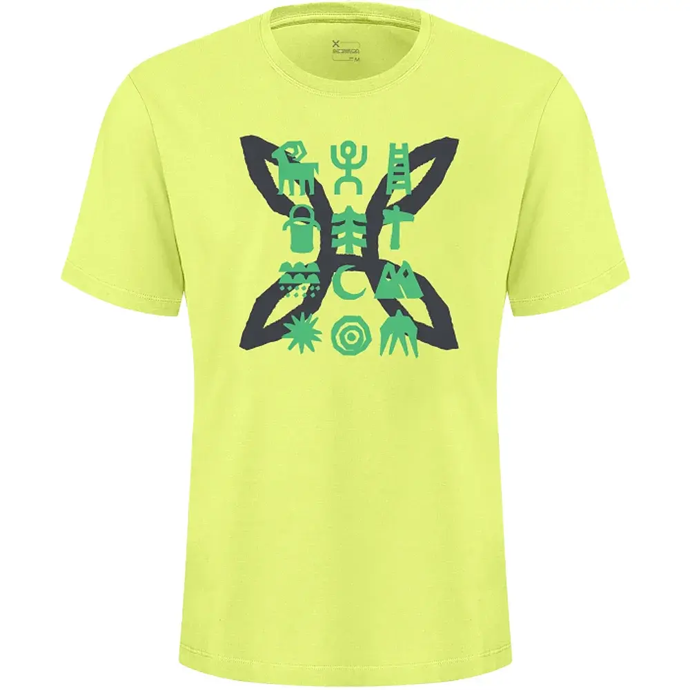 Футболка Montura Rock Painting T-shirt M Sunny Lime