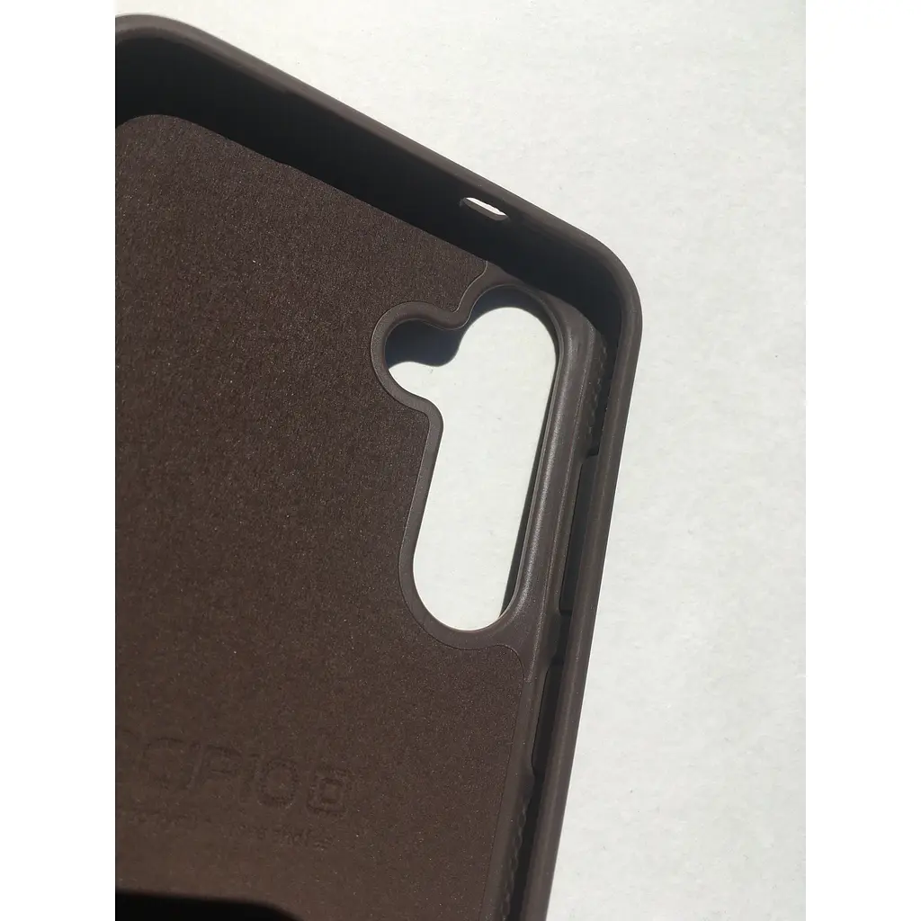 Противоударный оригинальный кожаный чехол для Samsung Galaxy S24/S25 Incipio Protective Leather Case Brown - фото 7