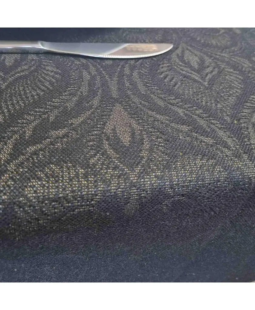 Скатертина гобеленова Baroque Black 136х180 см (025785) - фото 5