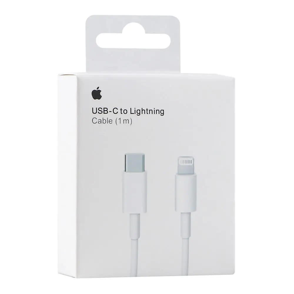 Кабель для заряджання USB Apple Type-C to Lightning 1 м Білий - фото 2