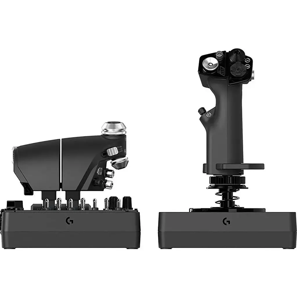 Джойстик із важелем керування двигуном Logitech X-56 Rhino Saitek Pro Flight (945-000059) [175063] - фото 4