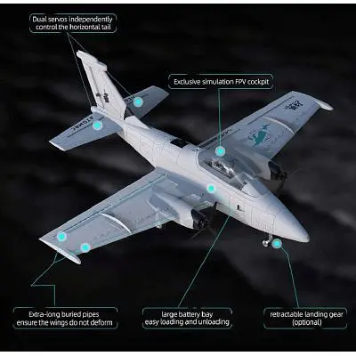 Літаюче крило ATOMRC Beluga RTH (BRTH) - фото 8