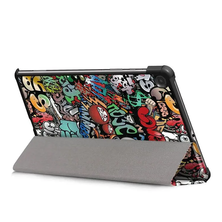 Чехол-книжка BeCover Smart Case для Samsung Galaxy Tab S6 Lite 10.4 P610/P613/P615/P619 Graffiti (705197) - фото 2