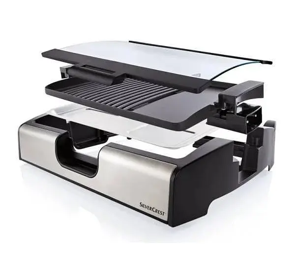 Гриль контактний Silver Crest STGG 1800 A1 Tisch-grill - фото 2