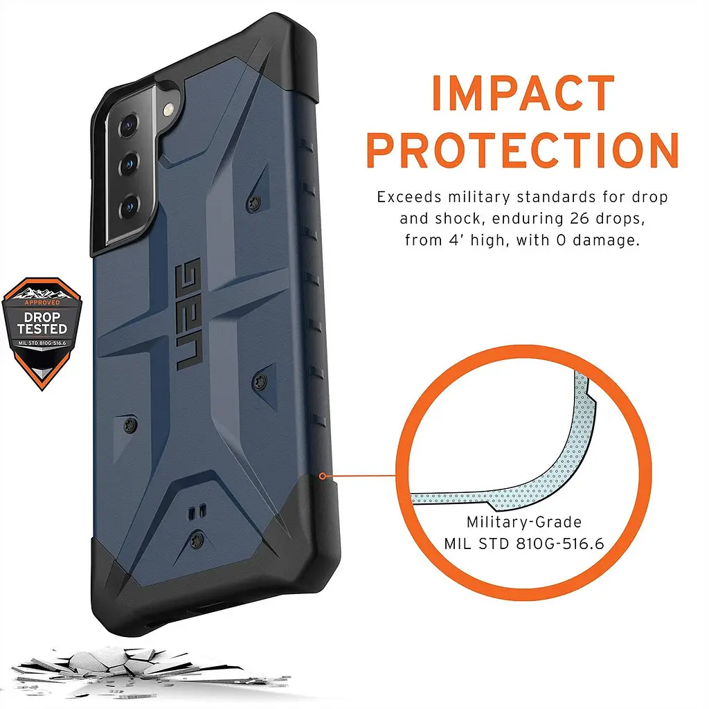 Чохол протиударний UAG Pathfinder Original (212827115555) для Samsung Galaxy S21 Plus (6.7") Mallard - фото 9