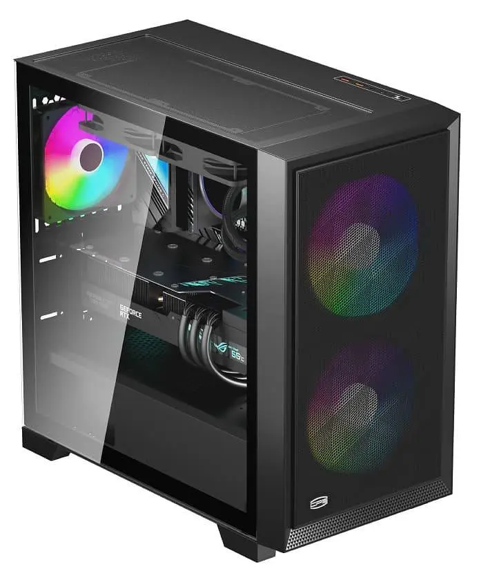 Корпус PcCooler PсCOOLER C3D310 BK ARGB (C3D310 BK ARGB) - фото 2