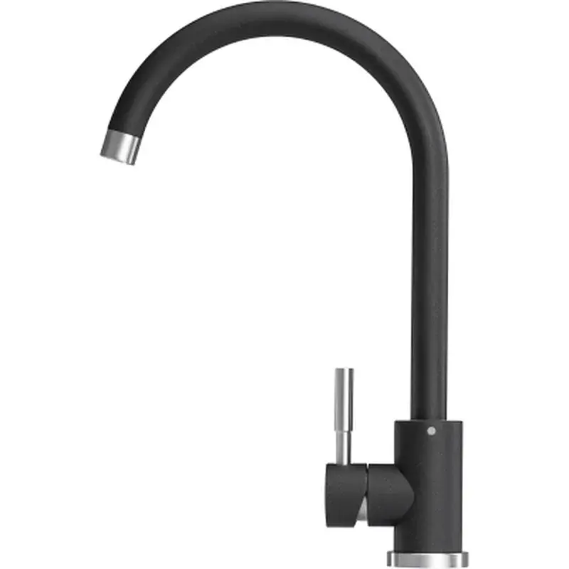 Змішувач GRANADO Elche LUX black shine (gz0101L) - фото 2