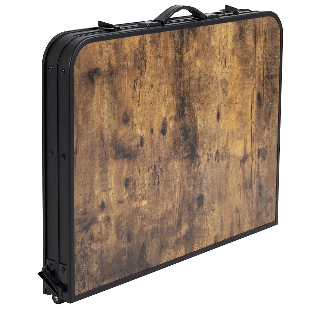 Стіл Bo-Camp Decatur 90x60 cm Black/Wood look (1404200) - фото 5