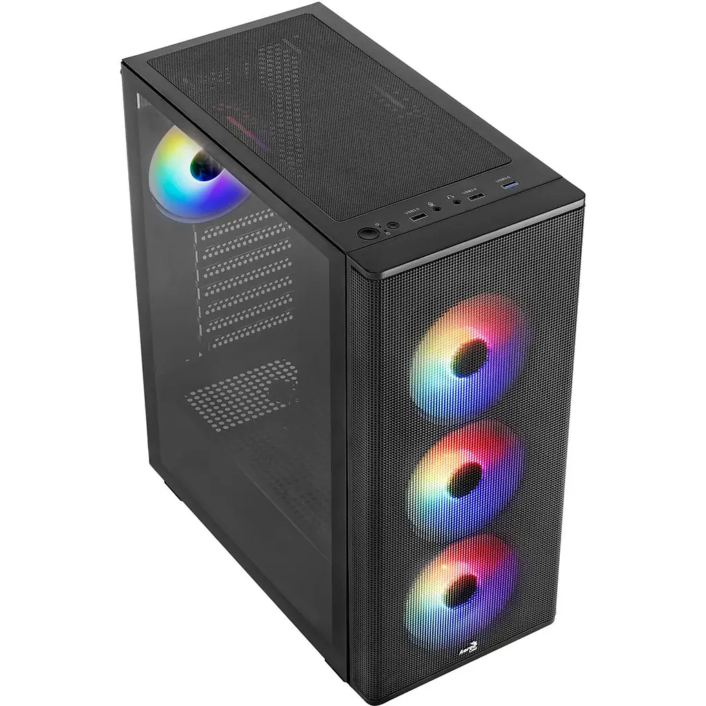 Корпус AeroCool Designer-G-BK-v2 (ACCM-ES05143.11) Black без БЖ - фото 3