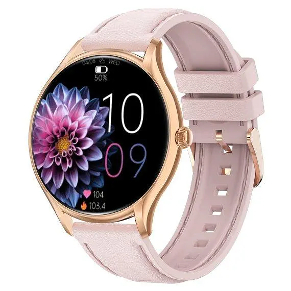 Годинник жіночий розумний наручний Smart Milano 2 ремінці Gold (2429207704) - фото 8