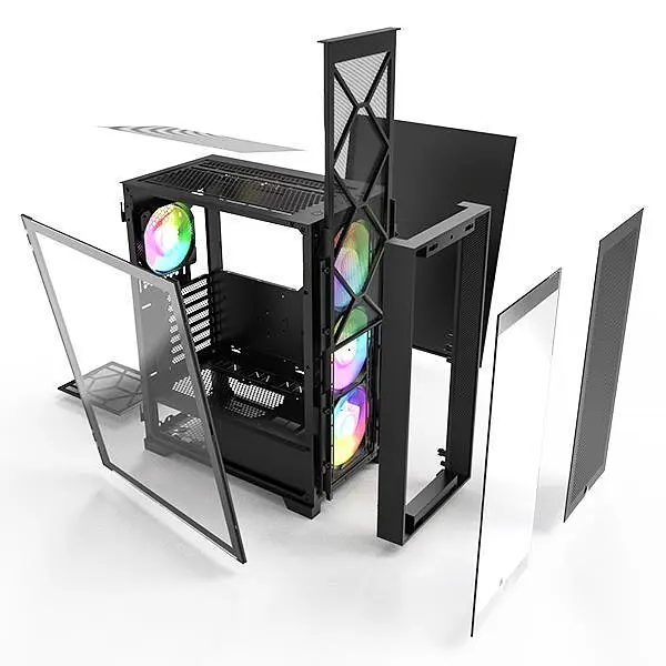 Корпус ATX W/O PSU AIR 1000 PREMIUM (B) MONTECH - фото 8