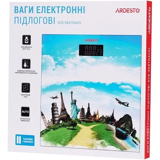 Ваги підлогові Ardesto Travel до 150 кг (SCB-965TRAVEL) - фото 4