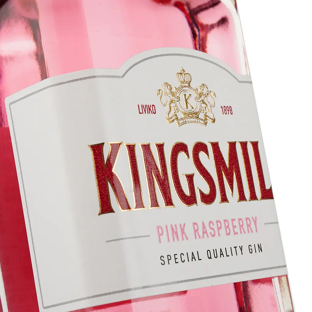 Джин Livico Kingsmill Pink, 38%, 0,5 л - фото 3