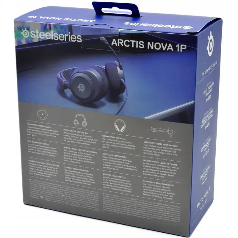 Ігрова гарнітура SteelSeries Arctis Nova 1P Black MultiPlatform - фото 4