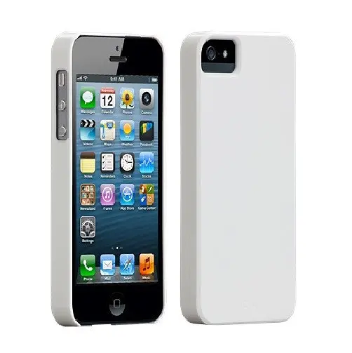 Чохол протиударний Case-Mate Barely There для iPhone 5C White