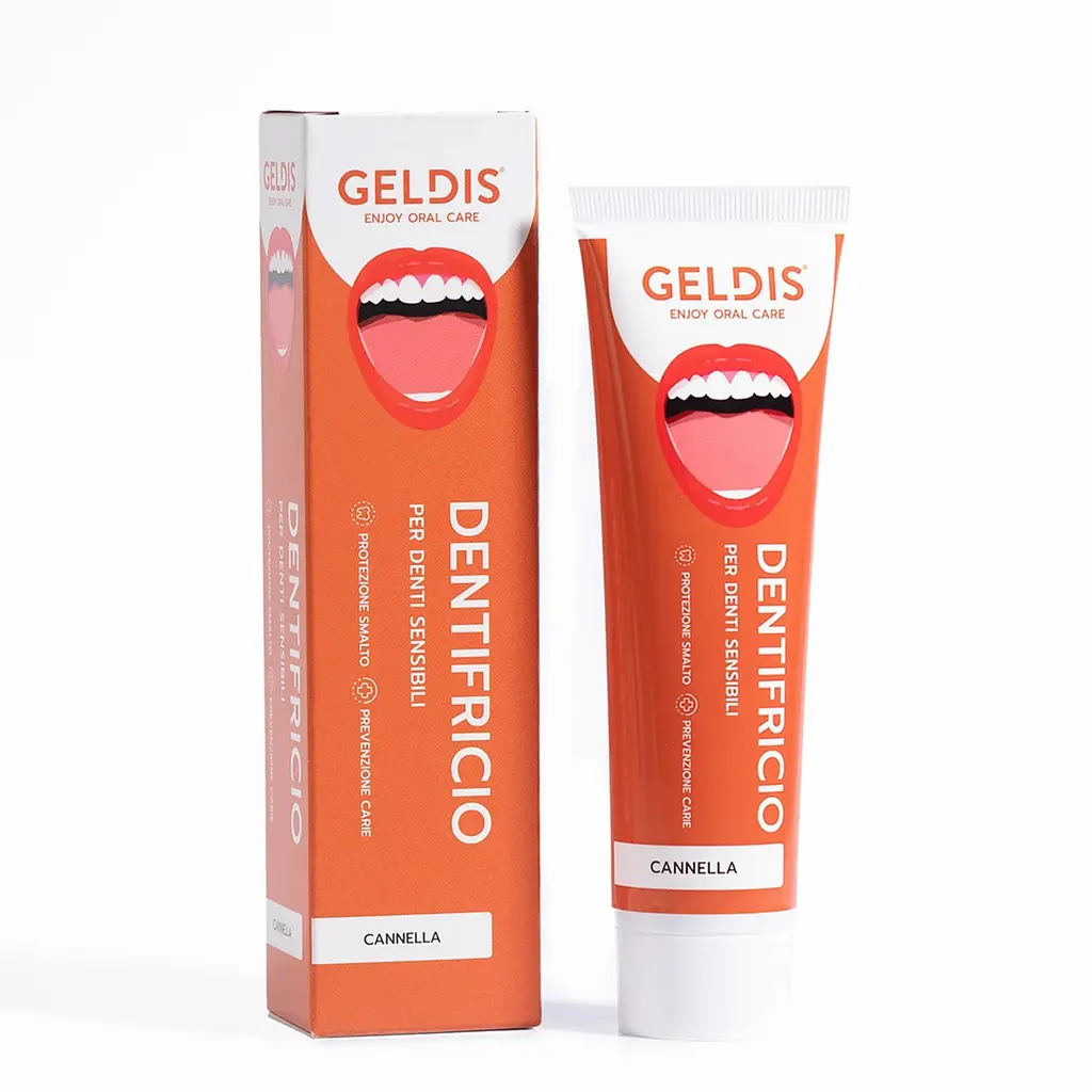 Зубна паста Geldis Sensitive для чутливих зубів (фтор 1450, смак кориці) 100 мл - фото 3