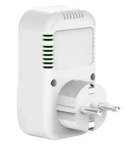 Реле напруги LED1, White, 1 розетка (220 В / 50 Гц) до 16 A / 3520 Вт ColorWay teh0027931 - фото 4